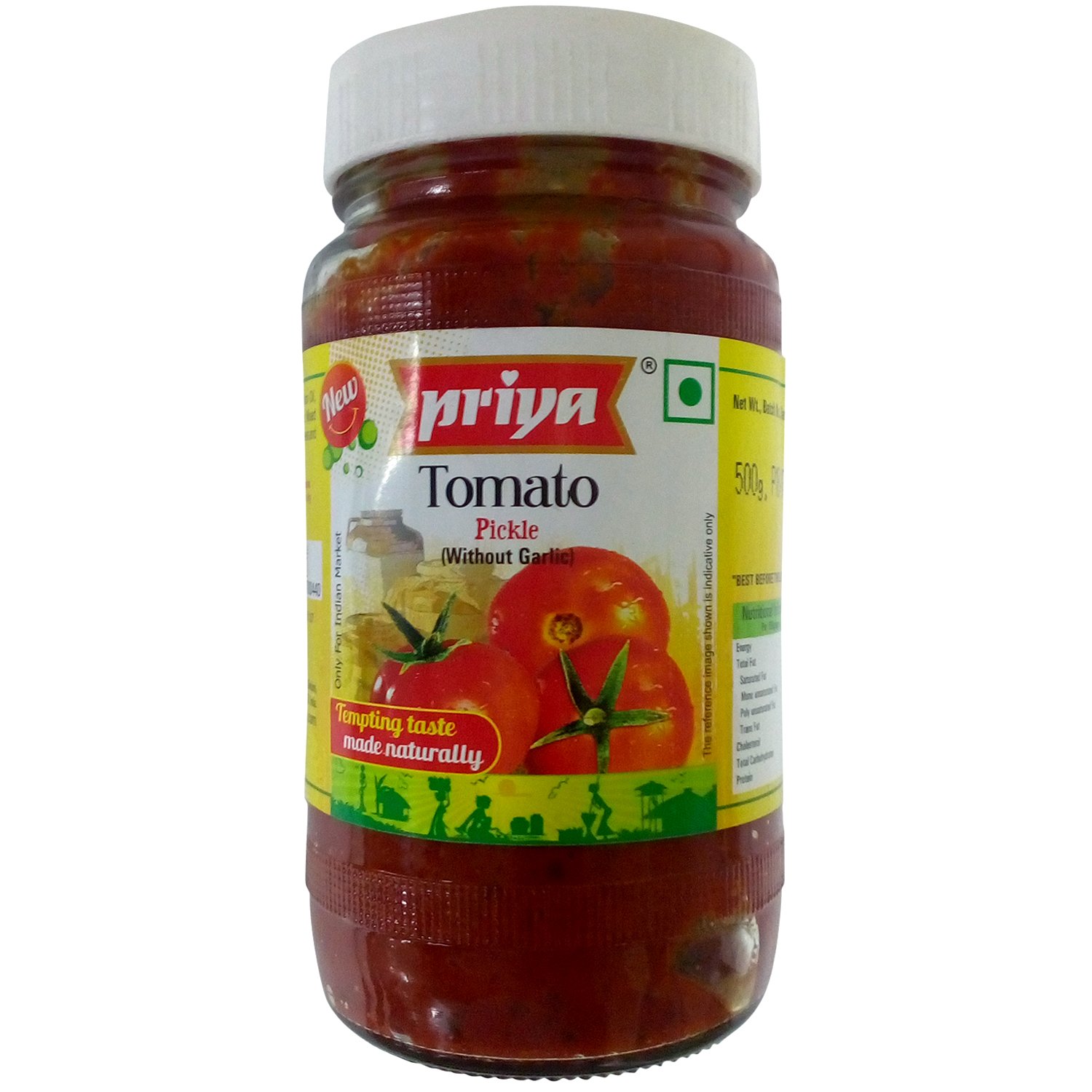 71CDEZZJlIL._SL1500_ Priya Tomato Pickel 300g – Bild 1