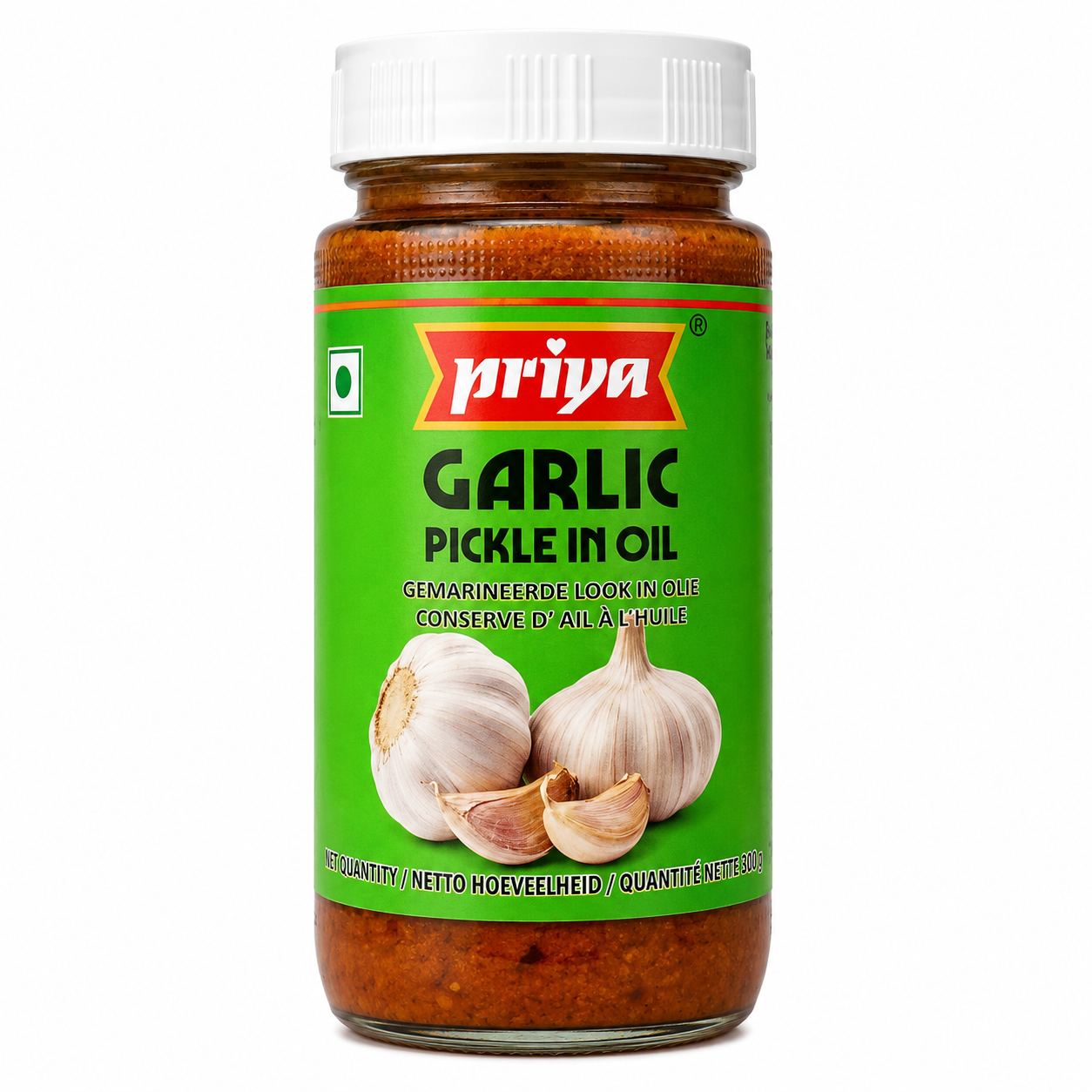 ChatGPT Image 30. Juli 2026, 19_51_27 Priya Garlic Pickel 300g - Image 1