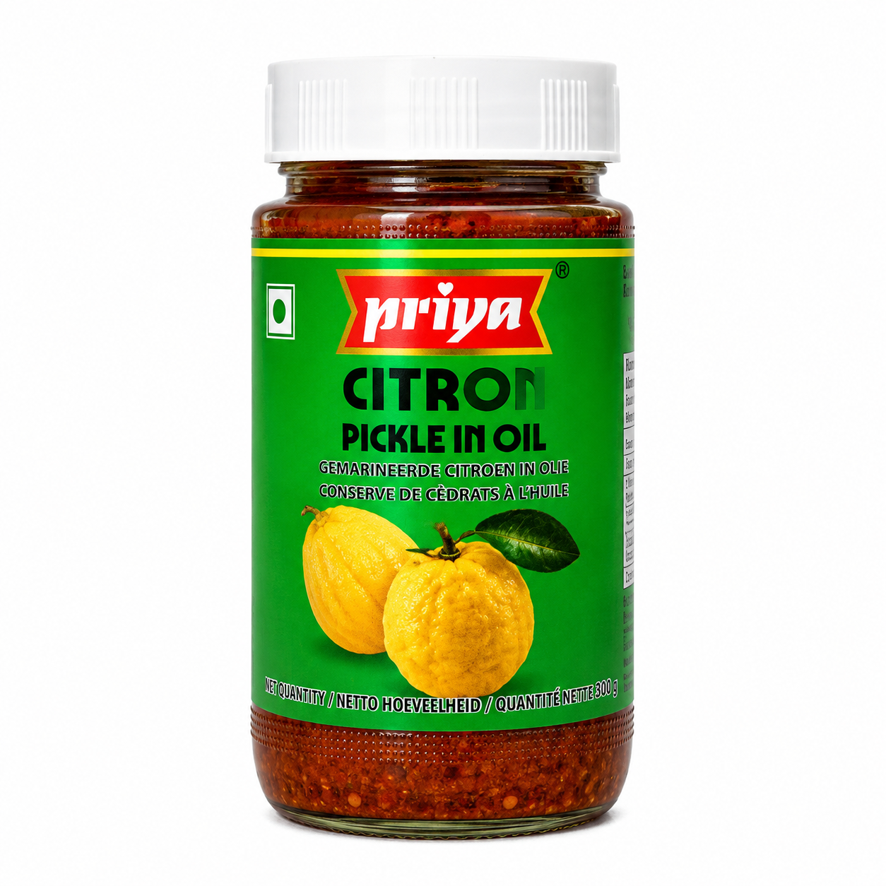 ChatGPT Image 30. Juli 2026, 19_52_44 Priya Citron Pickel 300g - Image 1