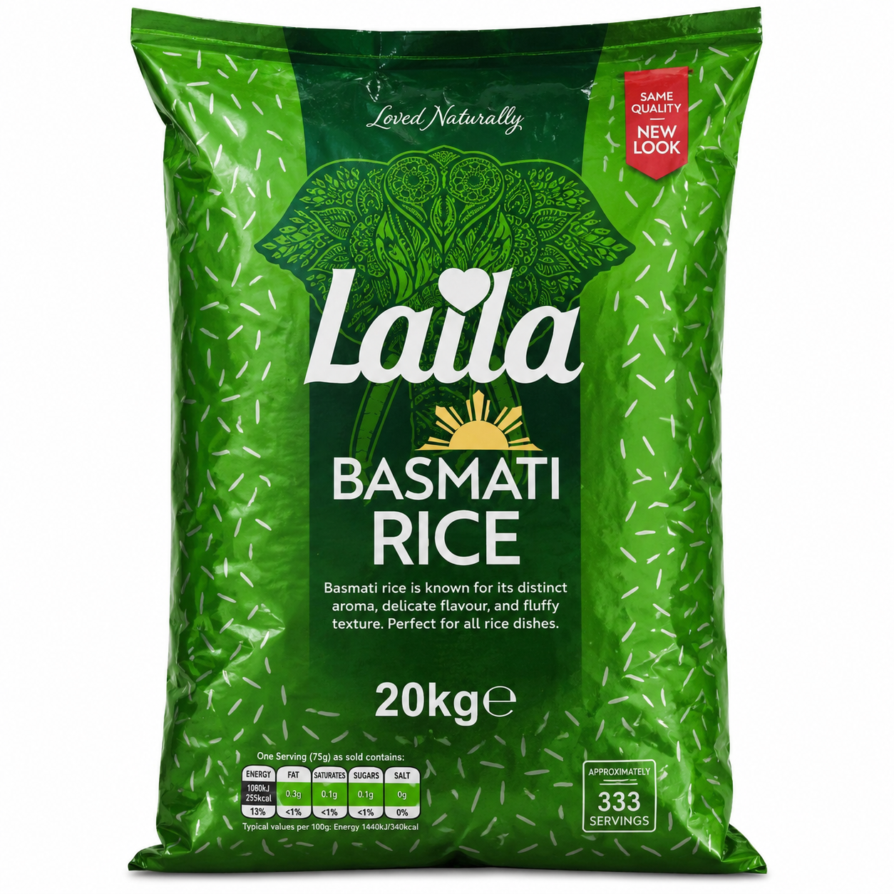 Laila 20Kg Laila Basmati Rice - Image 1