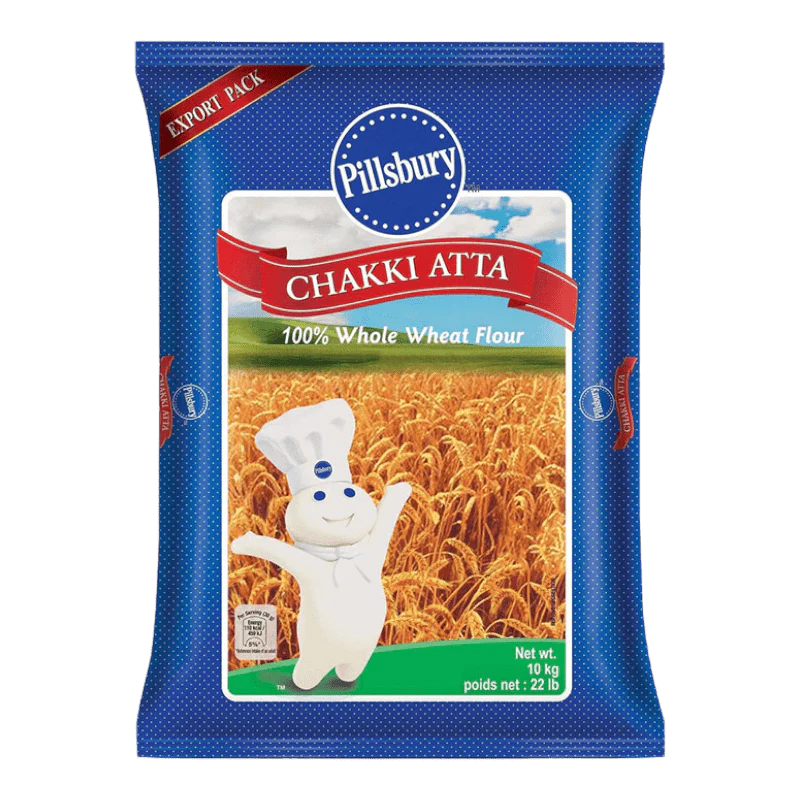 Pillsbury-10kg-Chakki-Atta-Weizenmehl-991536 Pilsbury Chakki Atta – Bild 1