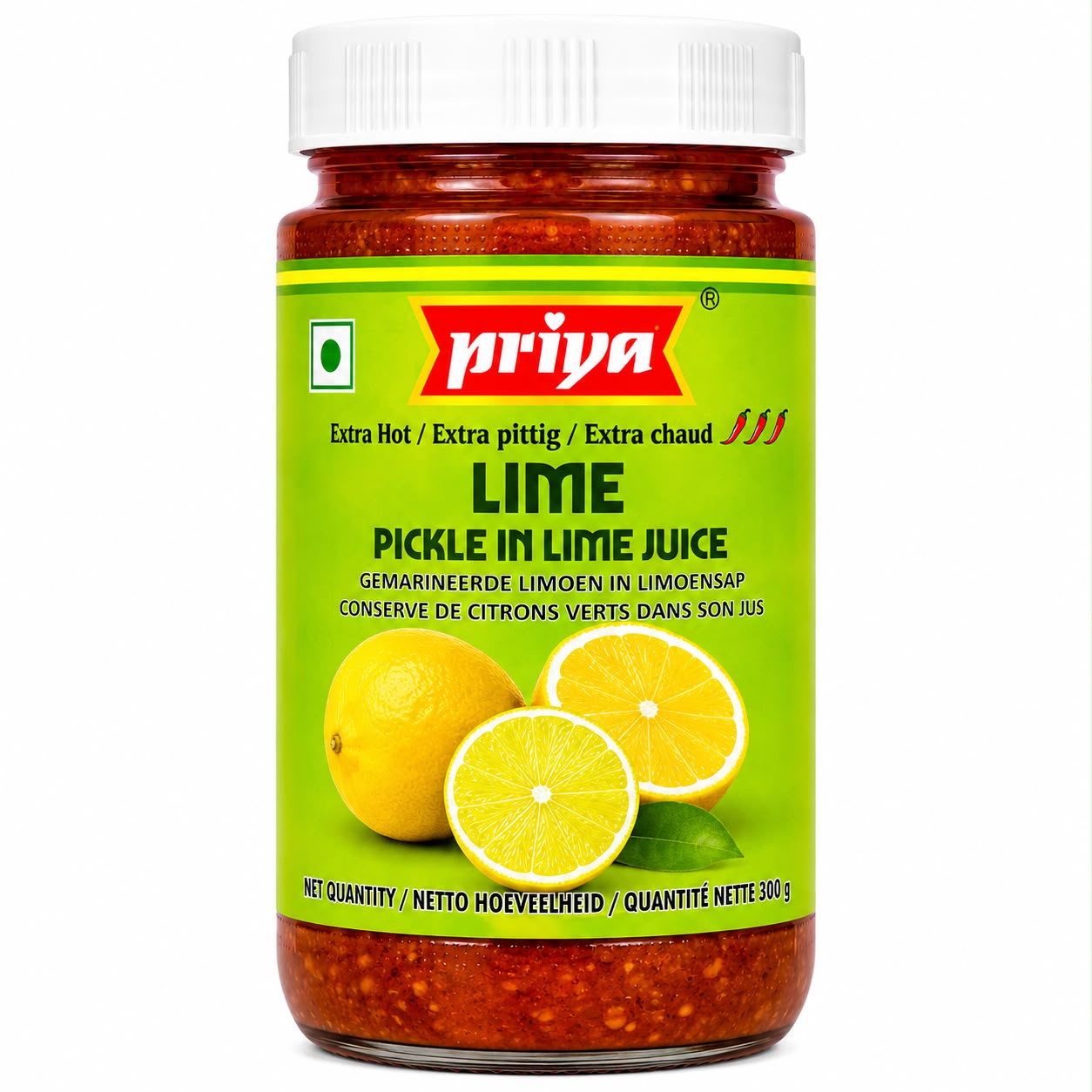WhatsApp Image 2026-07-30 at 19.57.24 Priya Lime Extra Hot Pickel 300g - Image 1