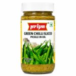 Priya Green Chilli Sliced Pickel 300g