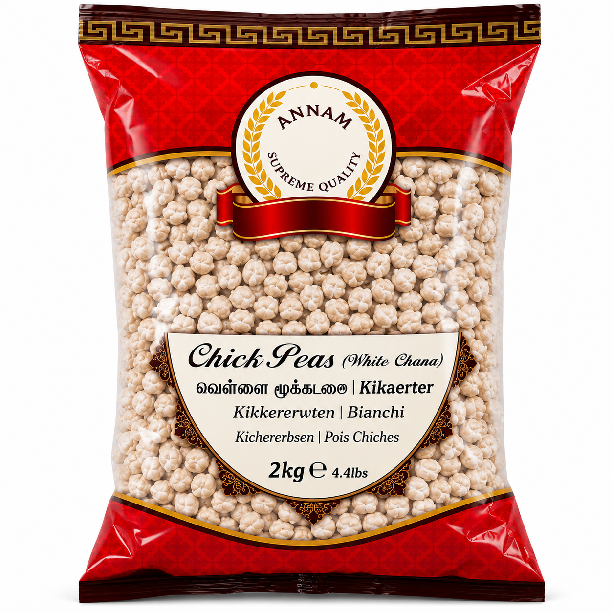 chick peas 2kg Annam Chickpeas - Image 1