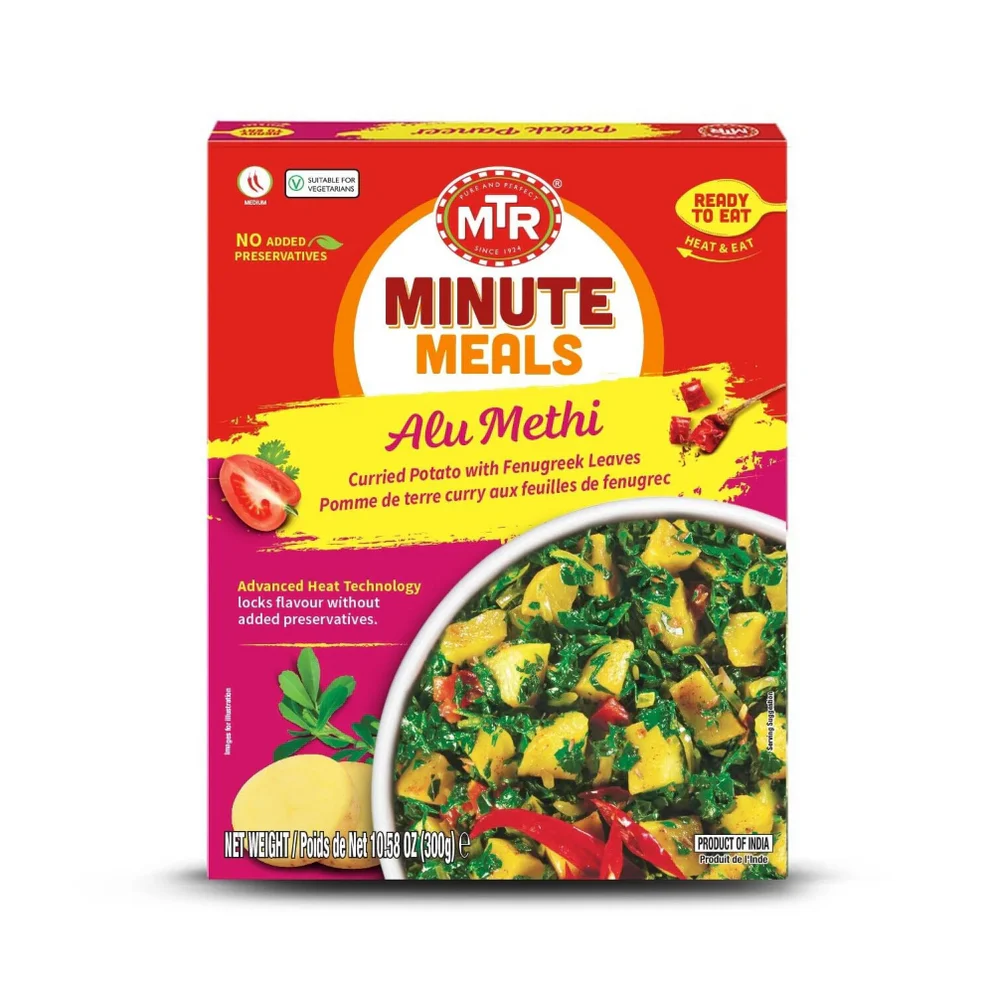 image-1000x1000_41_040baf34-06ed-4a4d-a713-4608098936e9_994x994.png-1 MTR MINUTE MEALS READY TO EAT Alu Methi 300g – Bild 1