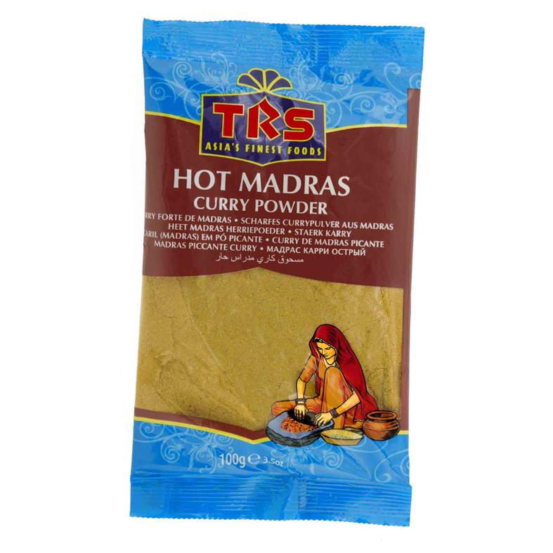 image Trs Hot Madras Curry Powder 100g – Bild 1