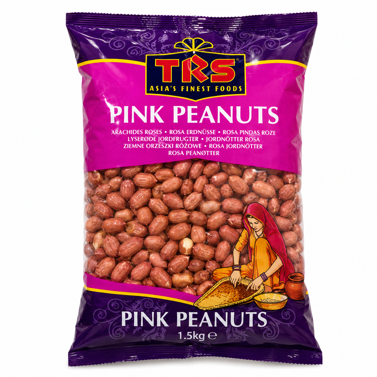 Pink Peanuts 1500g TRS Pink Peanuts 1.5Kg - Image 1