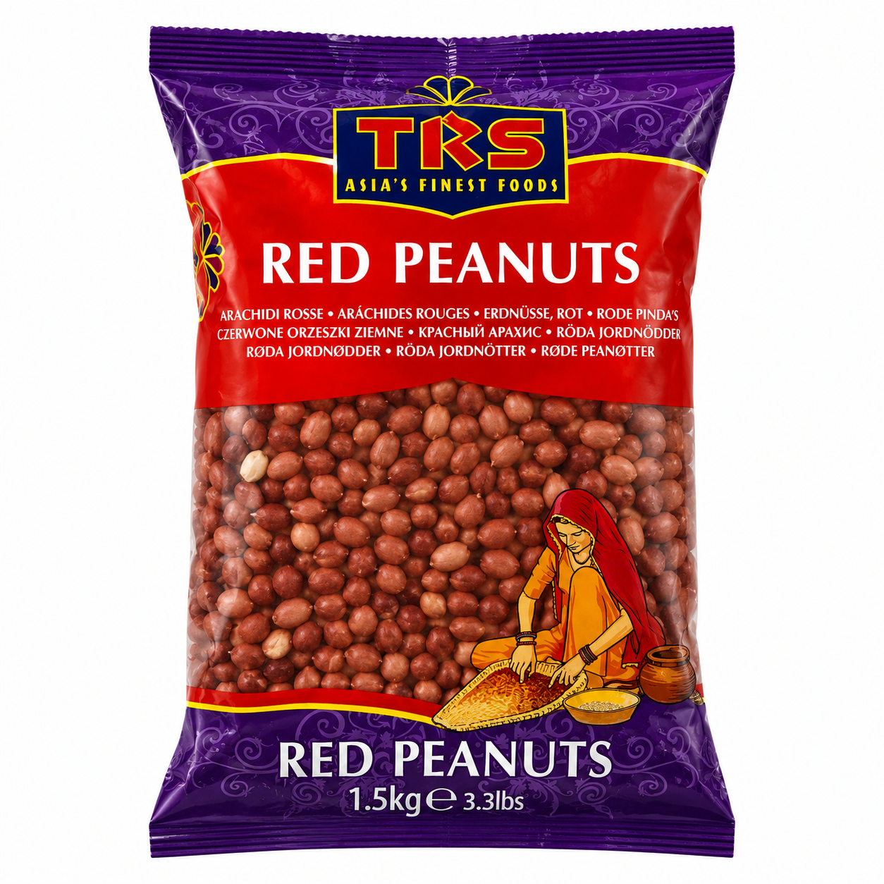 Red peanuts 1,500 TRS Red Peanuts 1.5Kg - Image 1