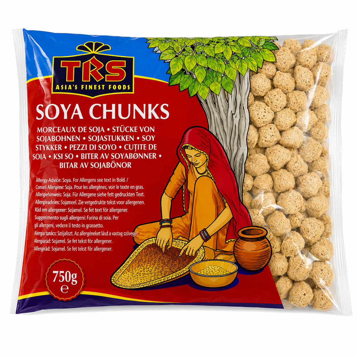 Trs Soya Meat 750g TRS SOYA Chunks 750g - Image 1